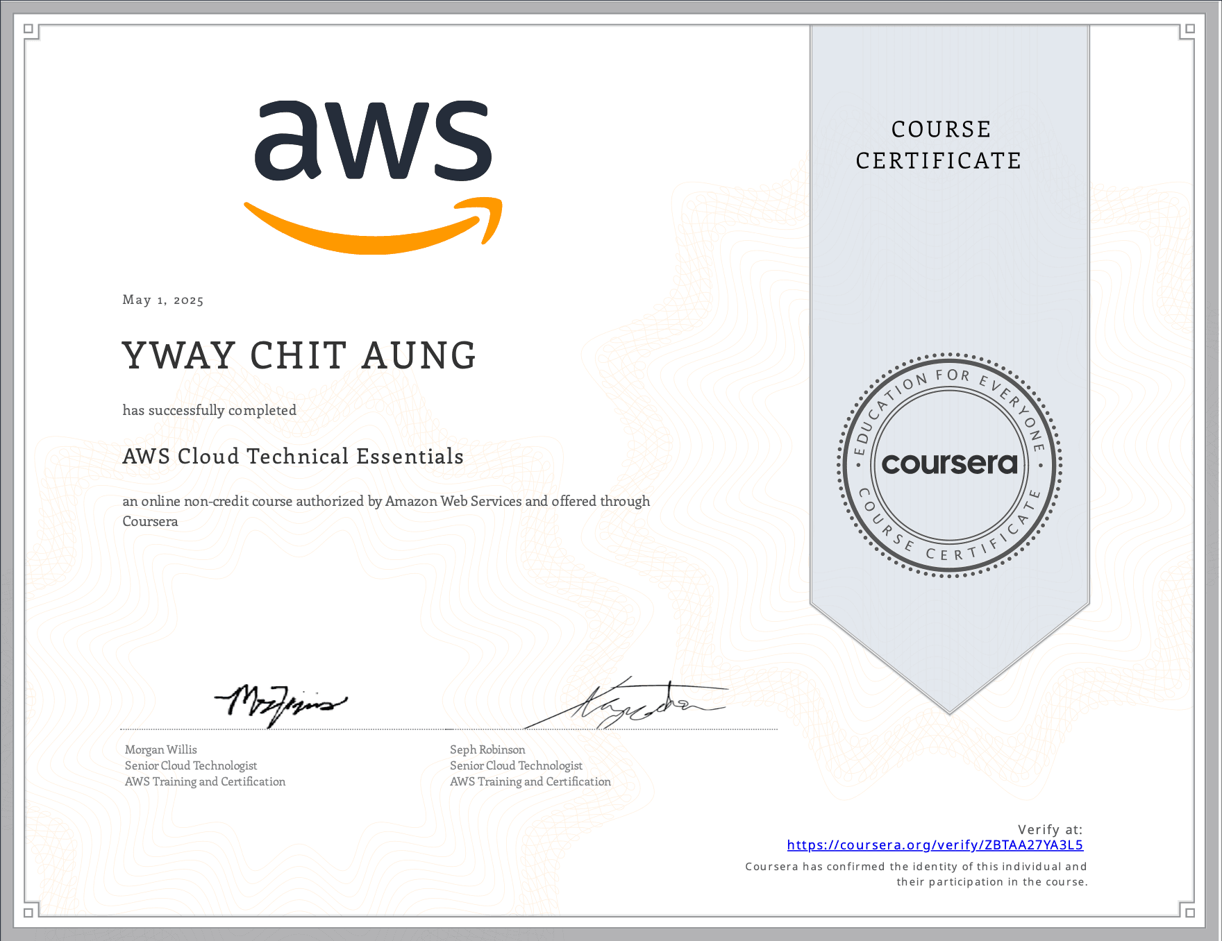 AWS Cloud Technical Essentials